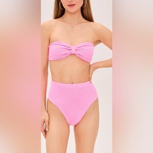 Hunza G Pink Jean Bikini